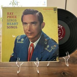 Ray Price Sings Heart Songs Vinyl LP 1957 Columbia CL 1015